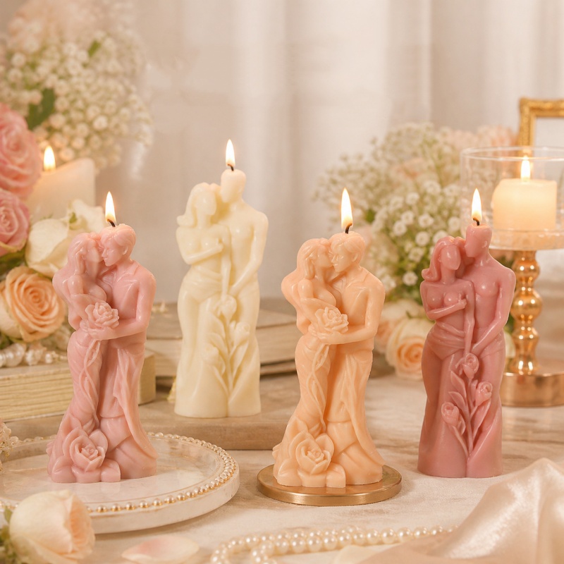 Candle Making Set - DIY Couple Aromatherapy Candle Making Kit