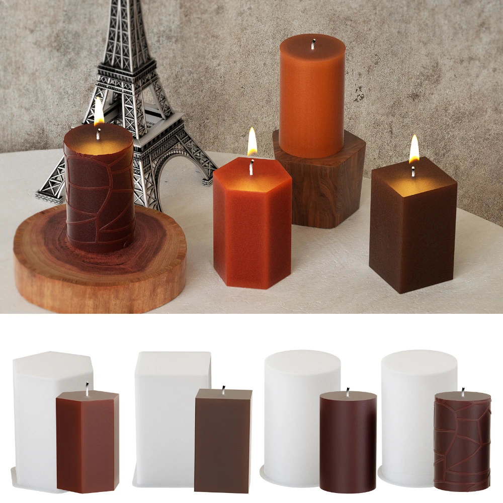 Candle Making Set - Simple Artist Geometry Shape Resin Making