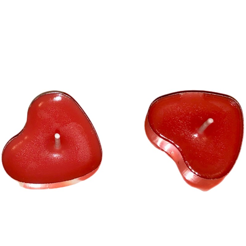100 Sets Heart shaped Empty Al - Candle Making Set recension och pris