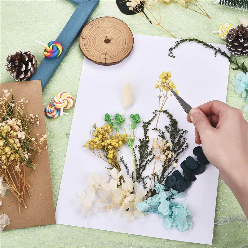 Dried Flowers UV Resin Flowers - Candle Making Kit For Kids recension och pris