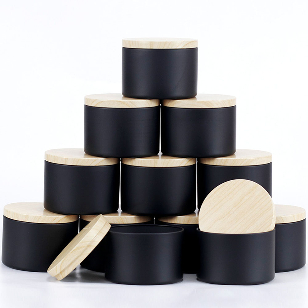 24pcs 4oz Black Candle Jars ,R - Candle Making Jars With Lids recension och pris