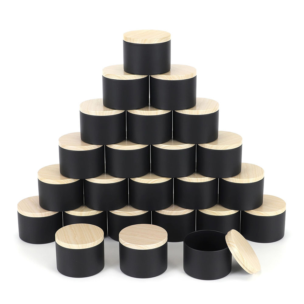 24pcs 4oz Black Candle Jars ,R - Candle Making Jars With Lids recension och pris