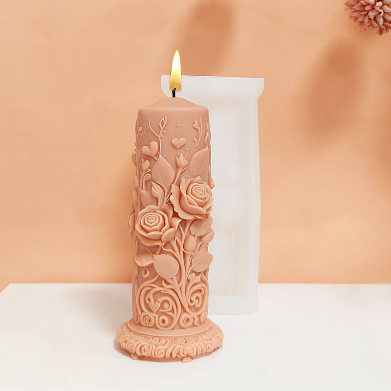 European-Style Red Rose Heart- - Candle Making Vinings recension och pris