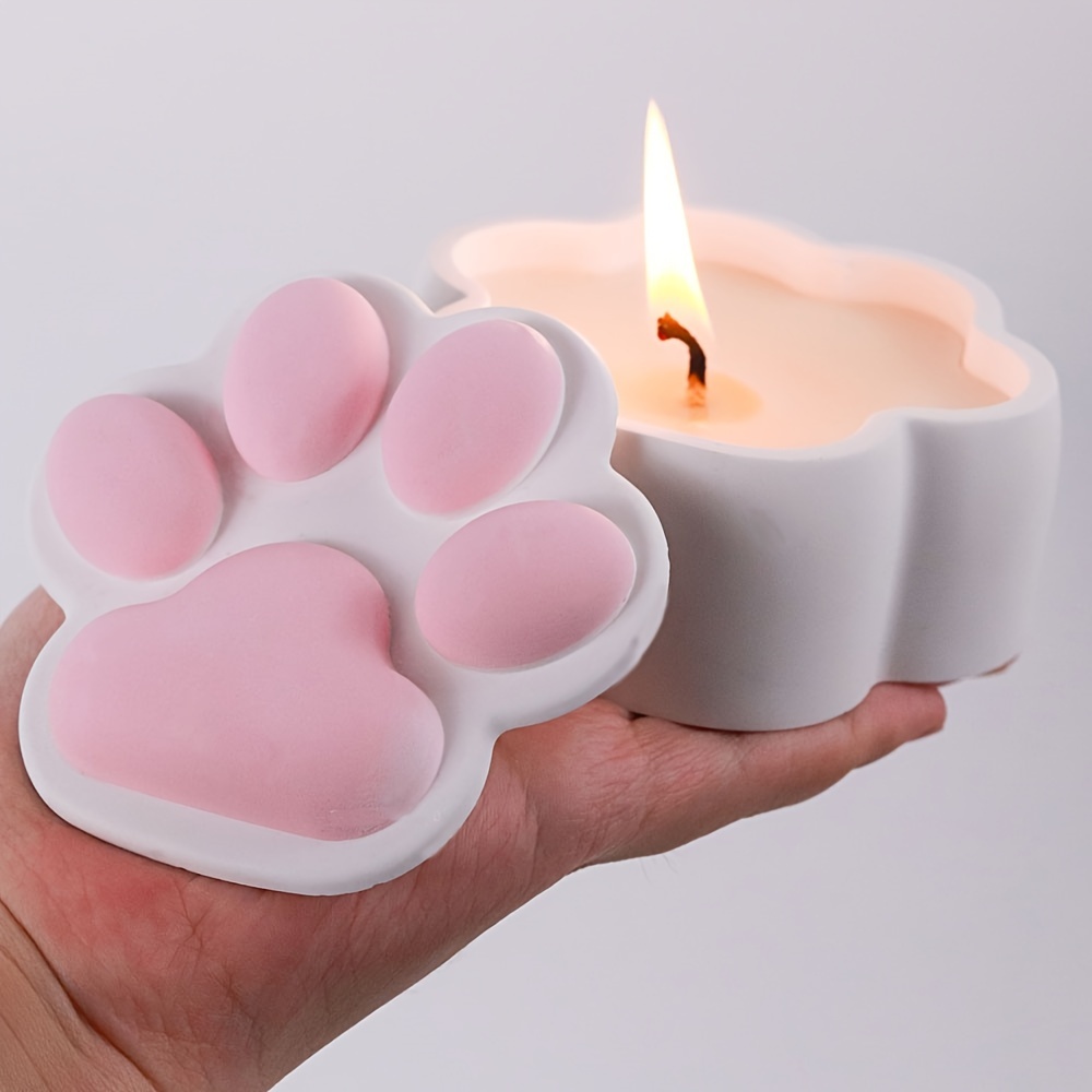 Cat Claw Storage Box Silicone  - Candle Making Jars With Lids recension och pris