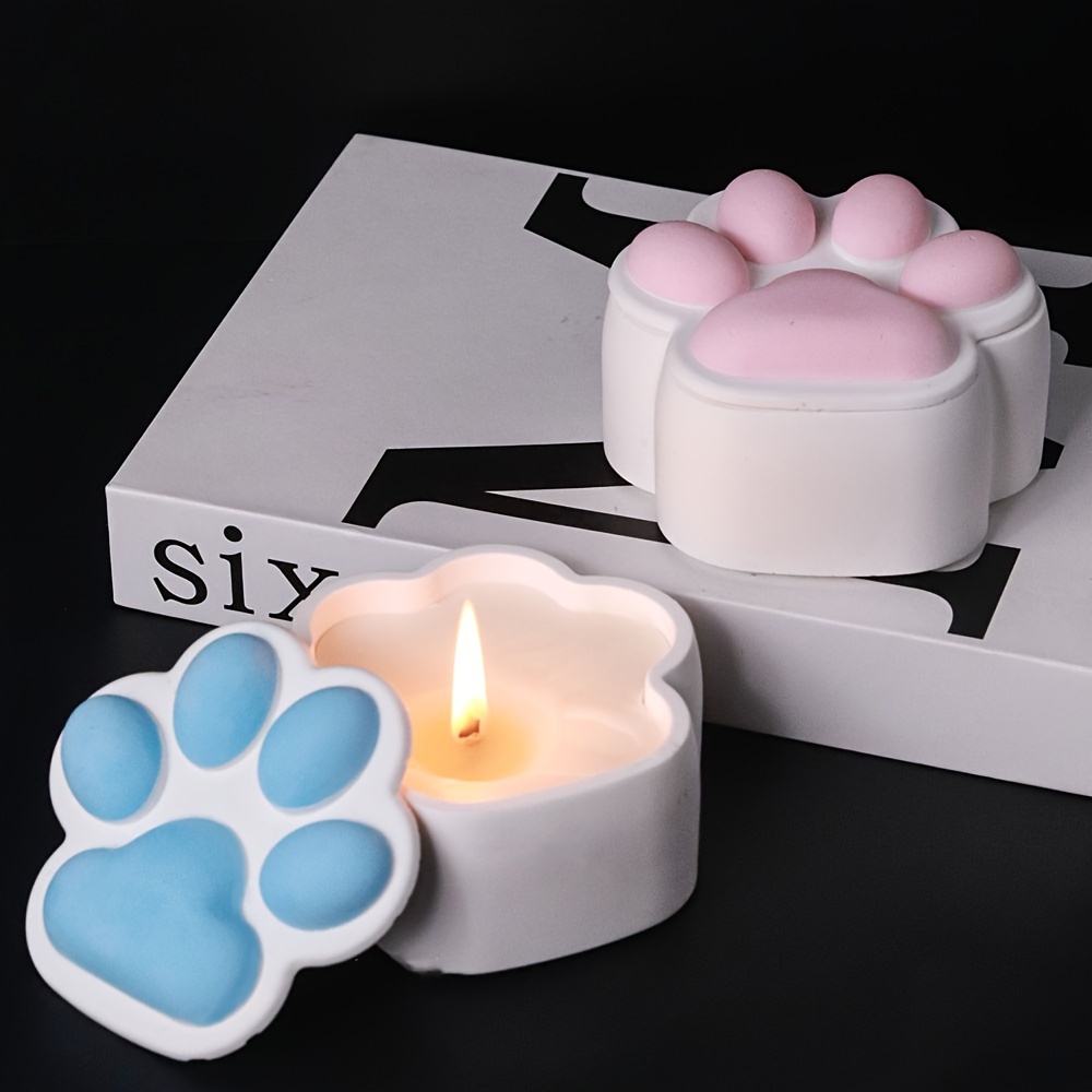 Cat Claw Storage Box Silicone  - Candle Making Jars With Lids recension och pris