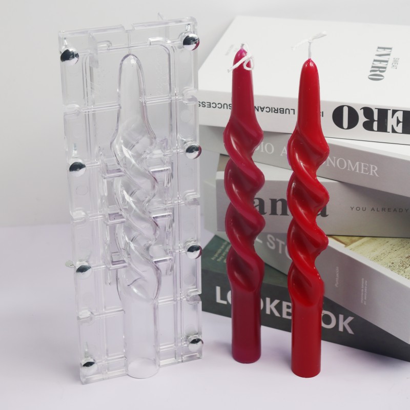 Twisted Stripe Column Acrylic  - Candle Making Set recension och pris