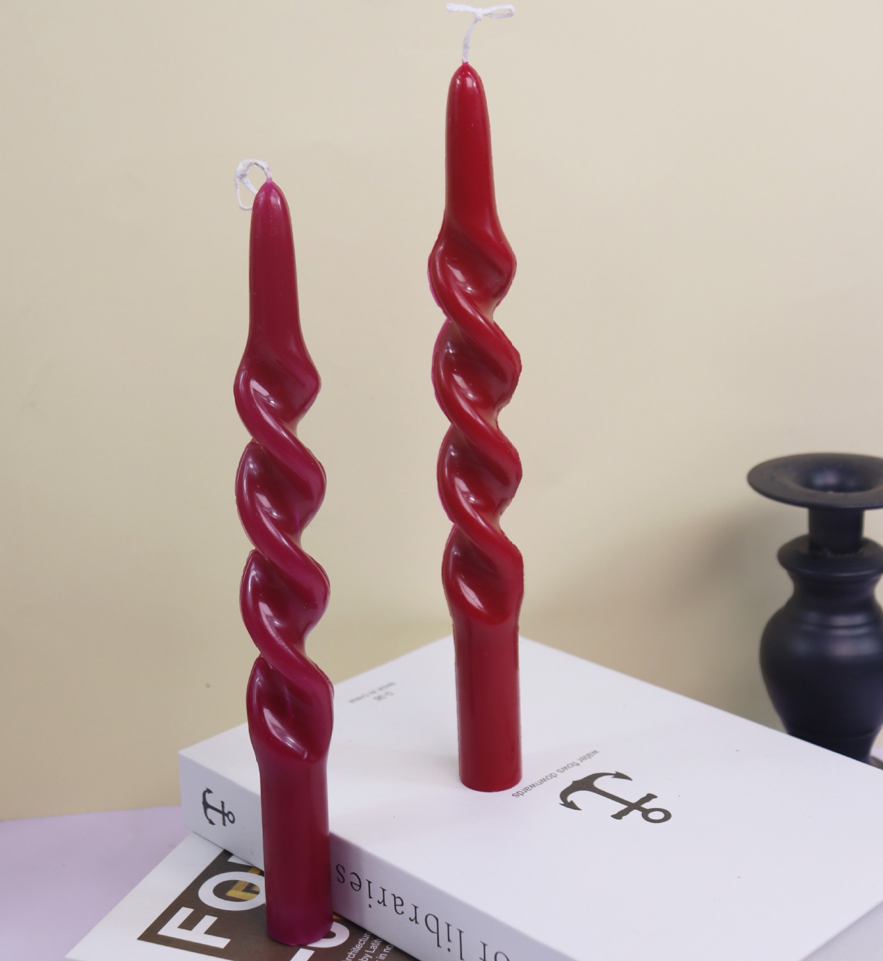 Twisted Stripe Column Acrylic  - Candle Making Set recension och pris