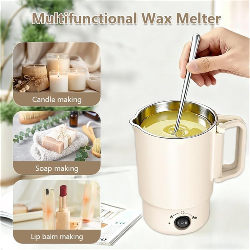 A47U Electric Wax Melting Pot  - Candle Making Glass Jars recension och pris