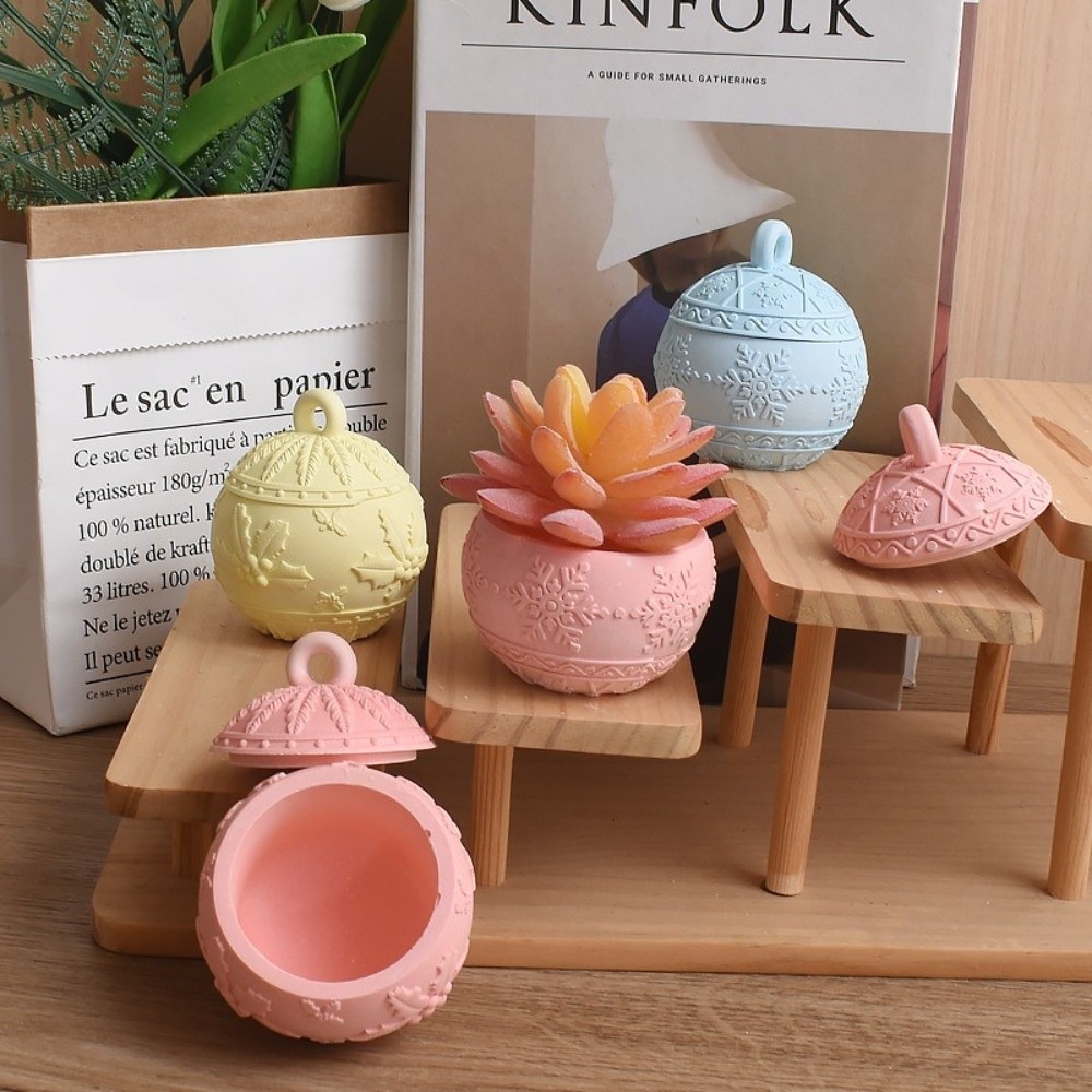 New Silicone Candle Jar Mold 3 - Candle Making Jars With Lids recension och pris
