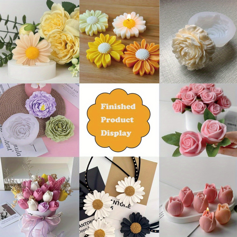 6Flower Candle Mold Set – Desi - Candle Making Set recension och pris