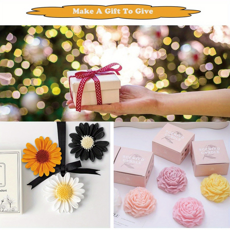 6Flower Candle Mold Set – Desi - Candle Making Set recension och pris