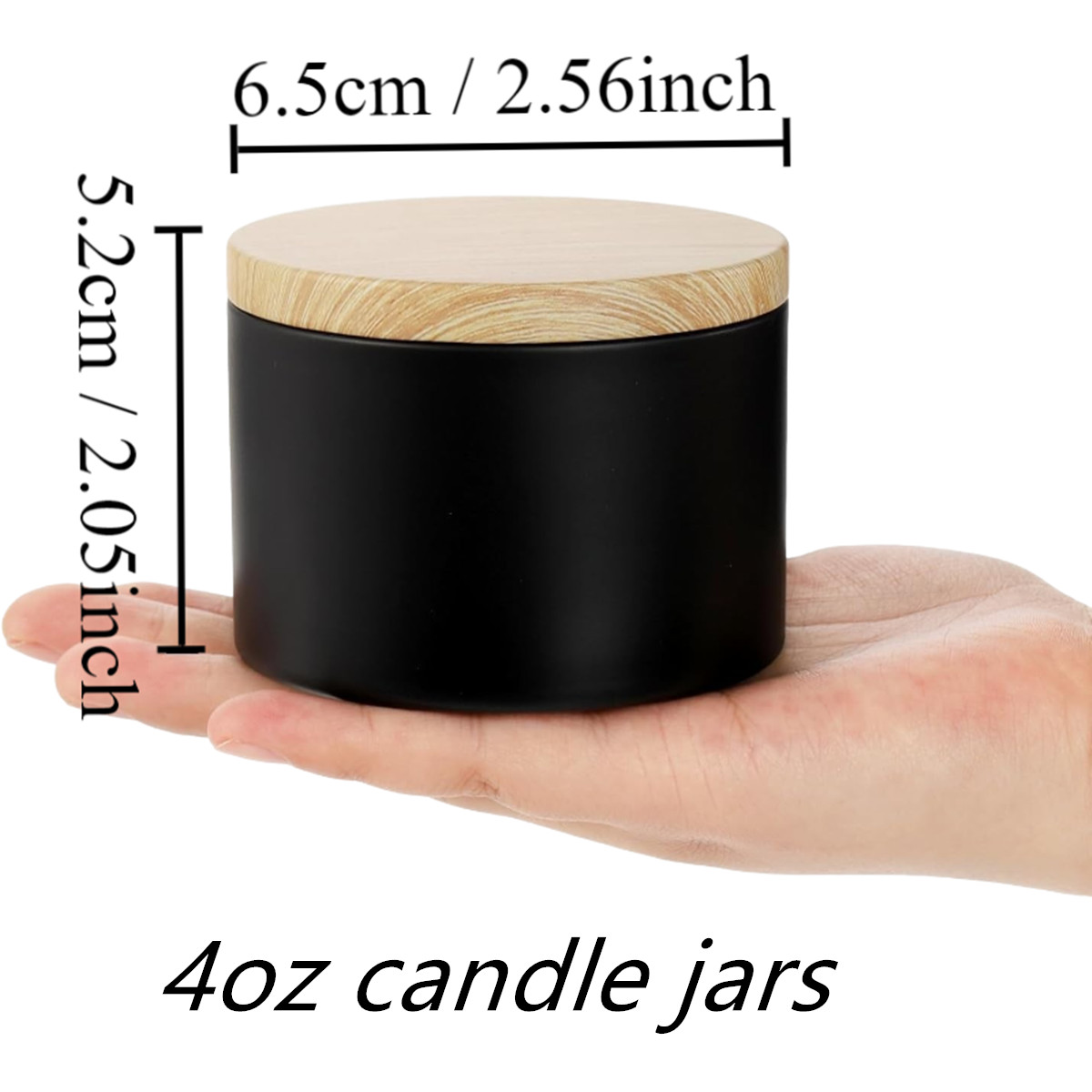 12pcs 4oz Candle Tins With Lid - Candle Making Kit For Kids recension och pris