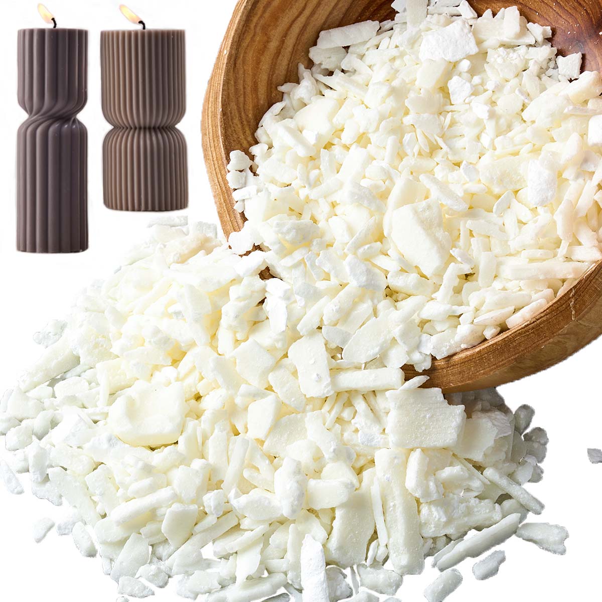 1 Pounds Pure White Soy Wax Fo - Candle Making Wax recension och pris