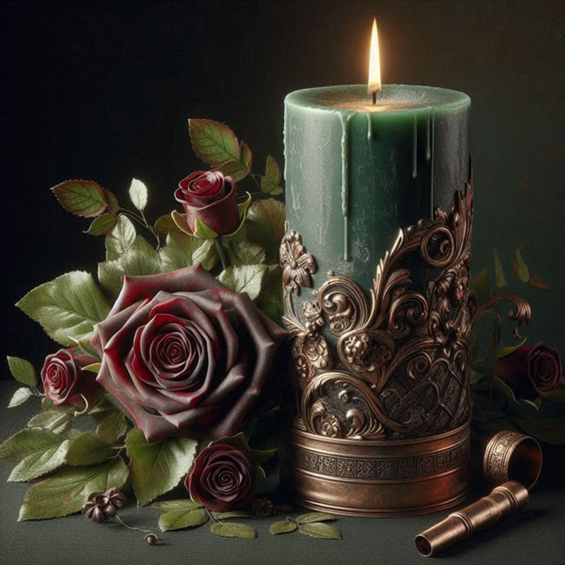 Vintage Baroque Vine Relief Co - Candle Making Vinings recension och pris