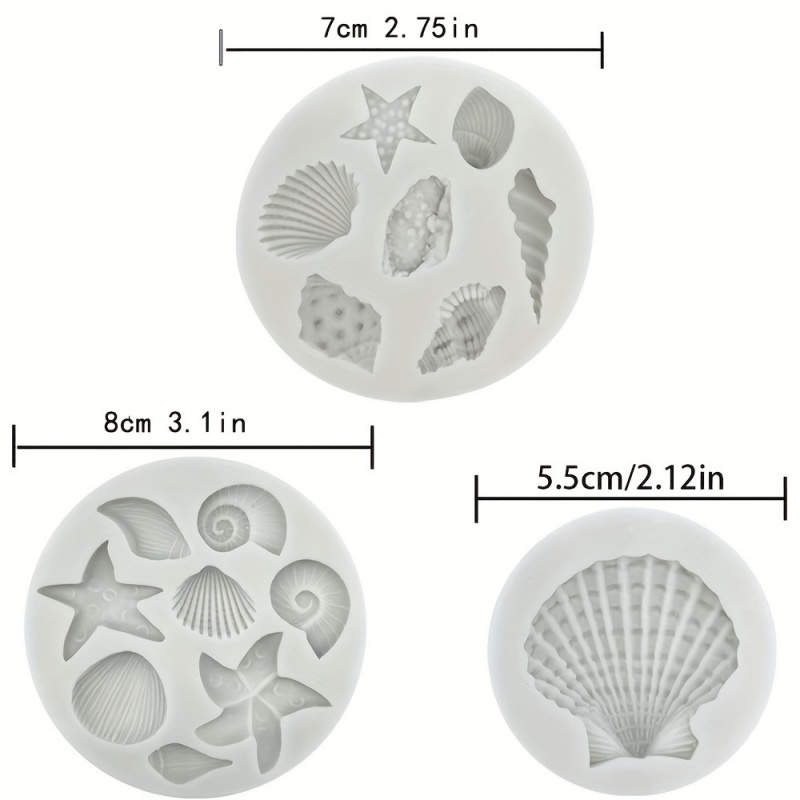 3pcs/set, Shell Mold Set, Irre - Candle Making Set recension och pris