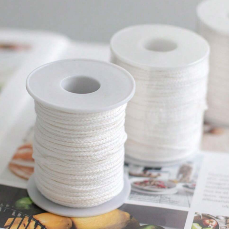 1 Roll Candle Cotton Wicks +10 - Candle Making Glass Jars recension och pris
