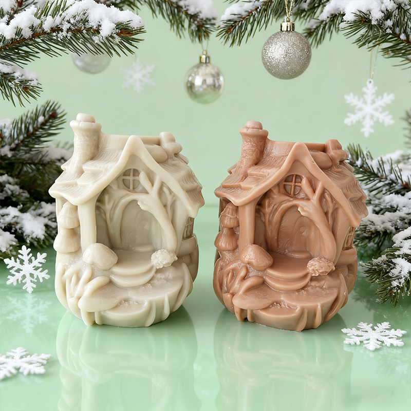 Relief Pillar House Form Silic - Candle Making Vinings recension och pris
