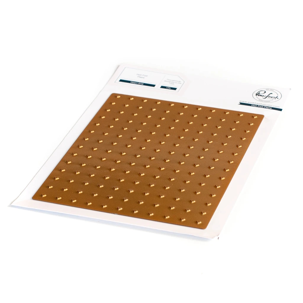 New Hot Foil Plate Heart Grid  - Candle Making Vinings recension och pris