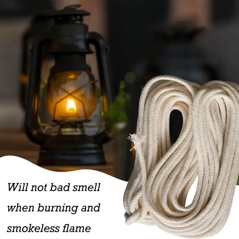 2-8mm Cotton Oil Lamp Wick Str - Candle Making Wicks recension och pris