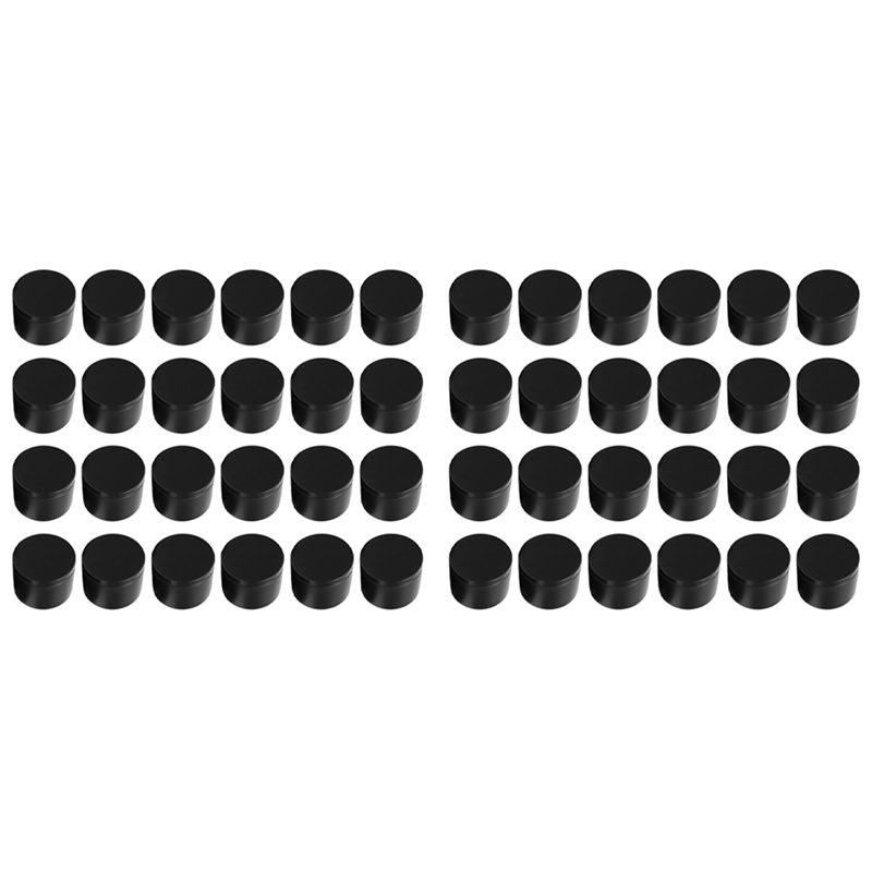 A93E-48Pcs Black Candle Tins,  - Candle Making Jars With Lids recension och pris