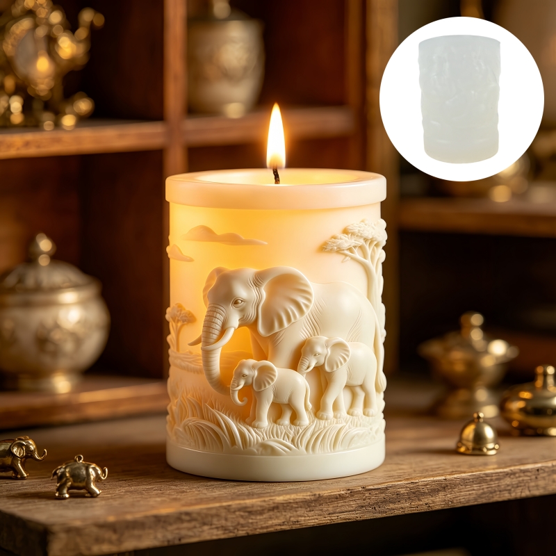 Elephant and Elephant Child Cy - Candle Making Kit For Kids recension och pris