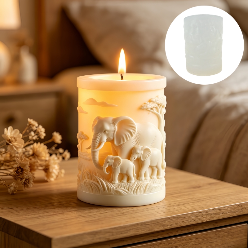Elephant and Elephant Child Cy - Candle Making Kit For Kids recension och pris