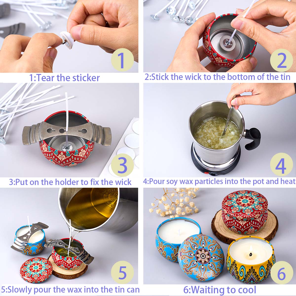 DIY Scented Candle Making Tool - Candle Making Kit For Kids recension och pris