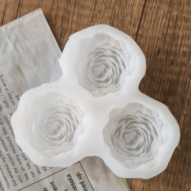 3pcs/set Peony Flower Candle S - Candle Making Set recension och pris