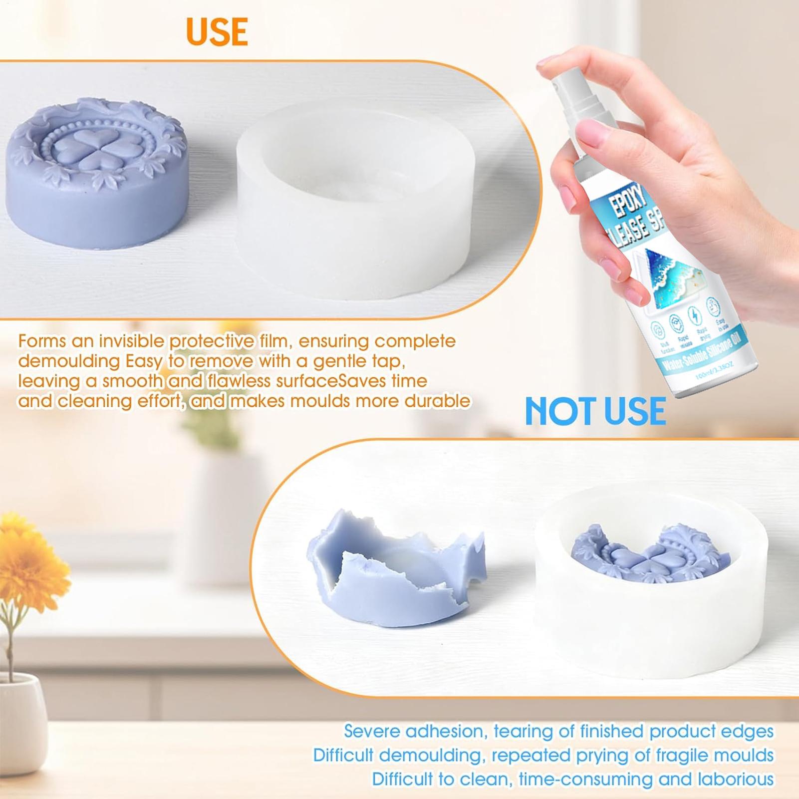 Epoxy Mold Release Spray 100ml - Candle Making Workshops recension och pris