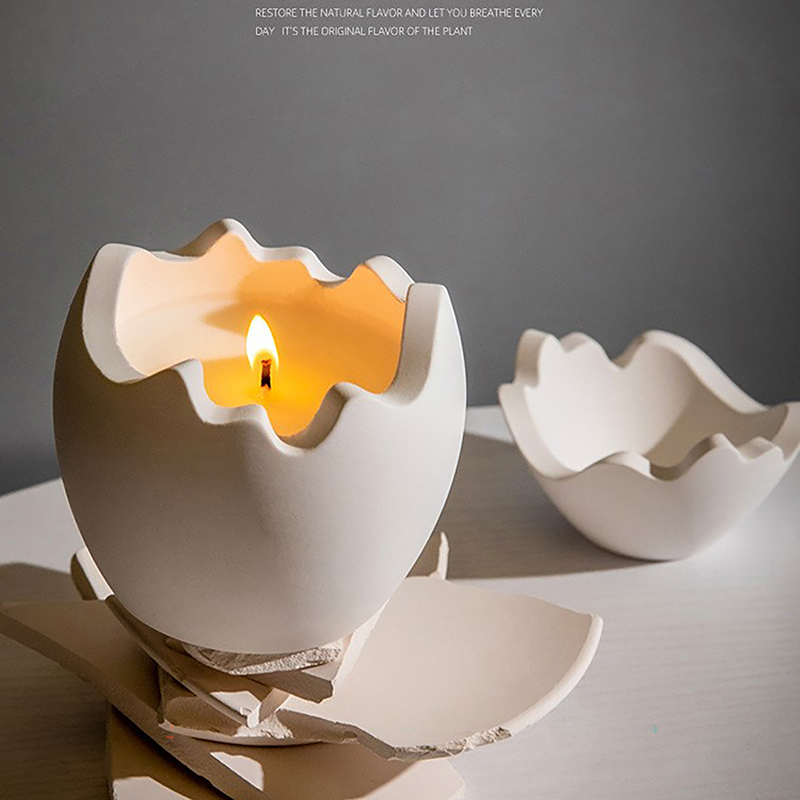 **Egg Shape Candle Jar Mold St - Candle Making Jars With Lids recension och pris